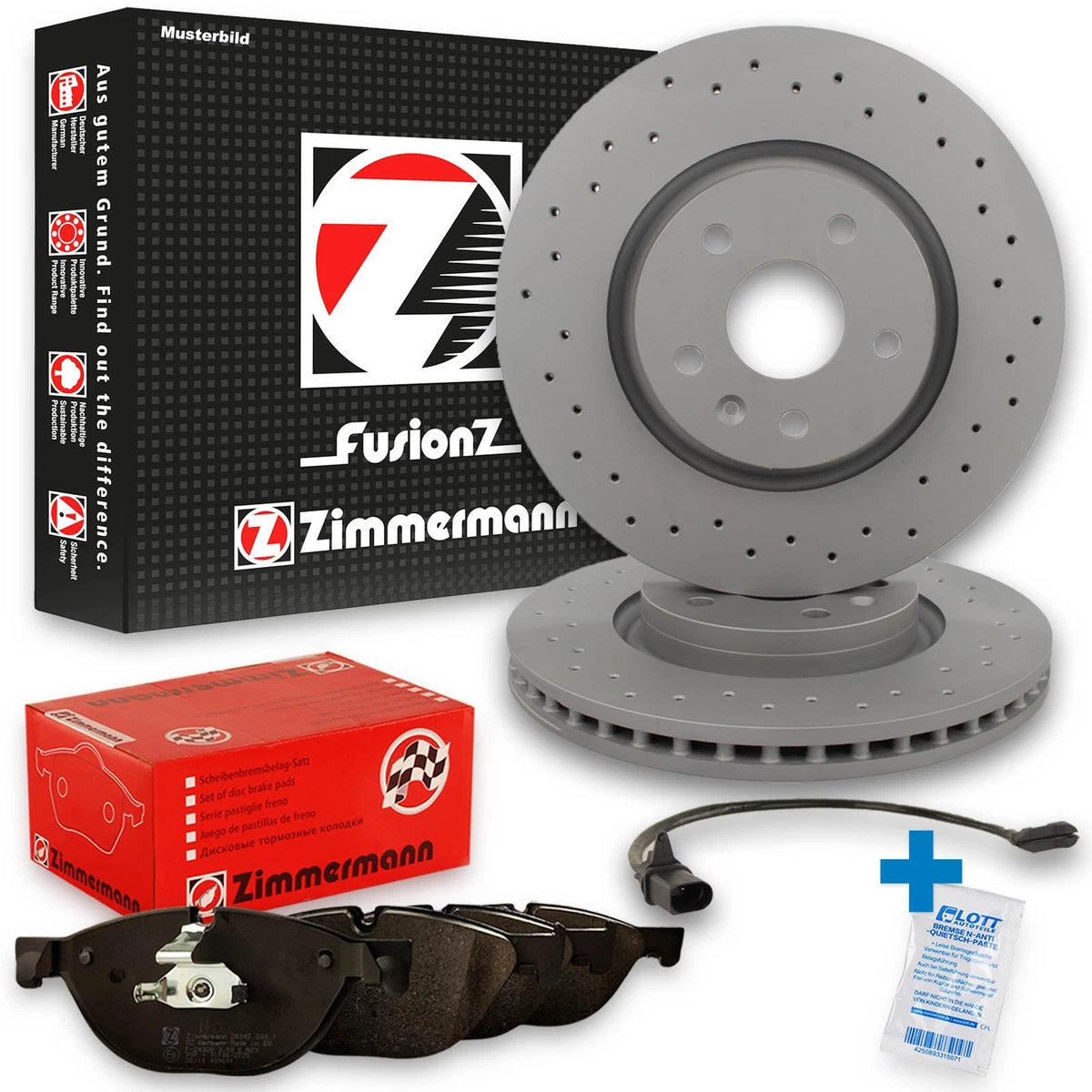 З Zimmermann для Ford Focus III Turnier: Надійні гальмівні к